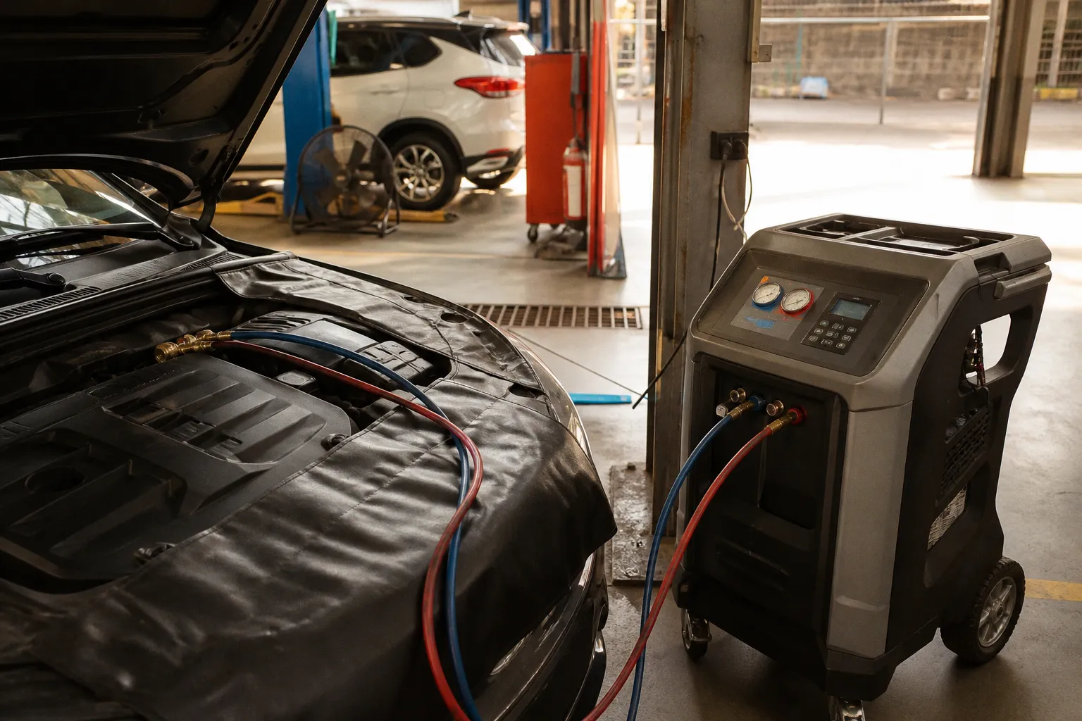 Autel MaxiHVAC AC909 Streamlines Diagnostic and Refrigerant Service Workflows