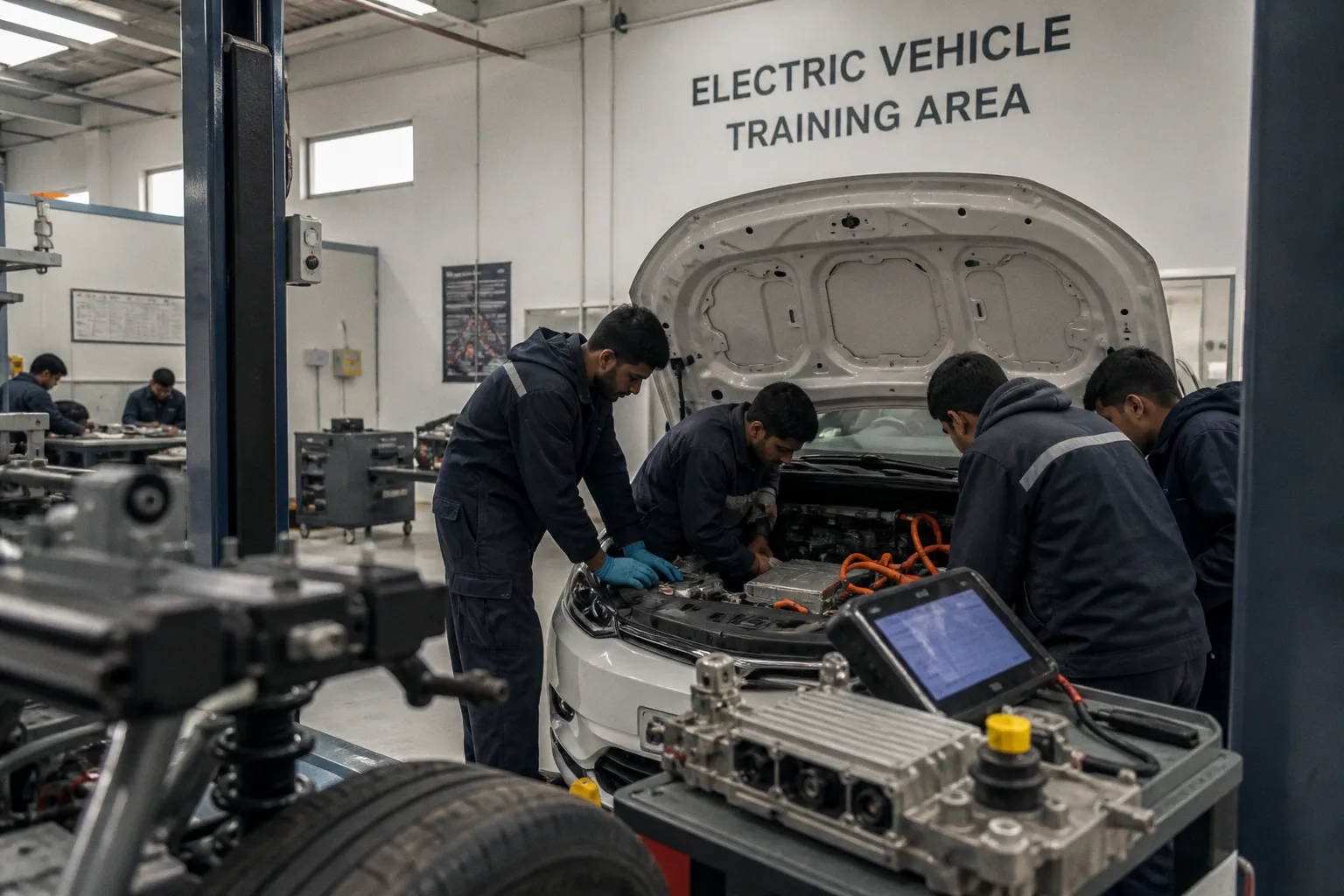 Bridging the EV Skill Gap: How Industry 4.0 is Transforming Automotive Maintenance