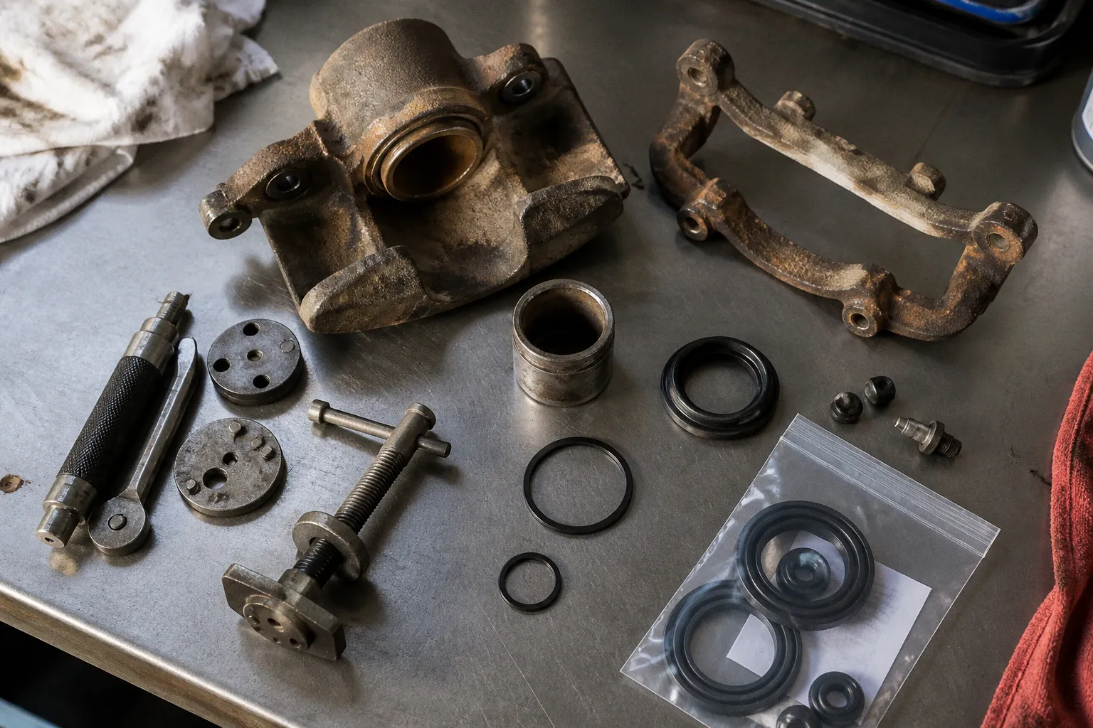Caliper rebuild vs replacement: how to assess the damage