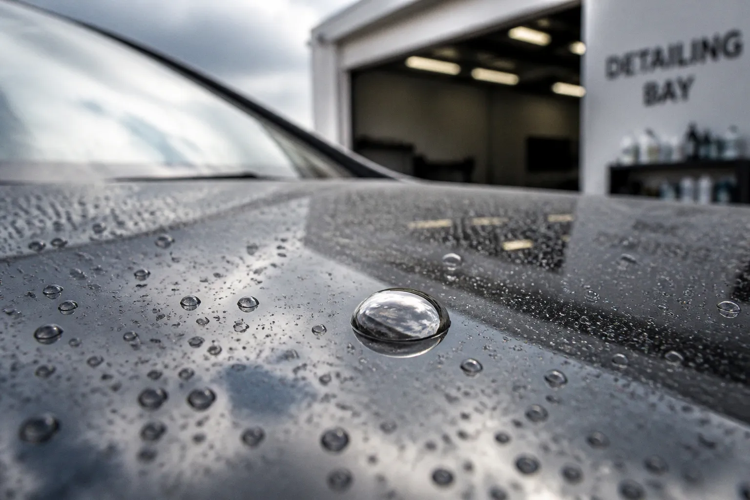 Does rain ruin a fresh ceramic coating?