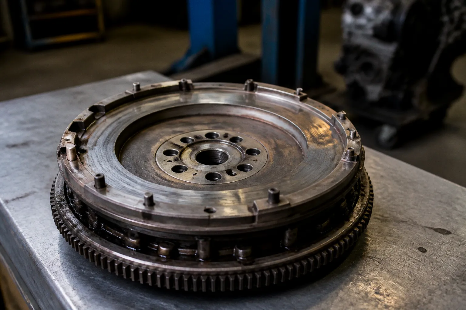 Dual-mass flywheel failure: symptoms and diagnostics