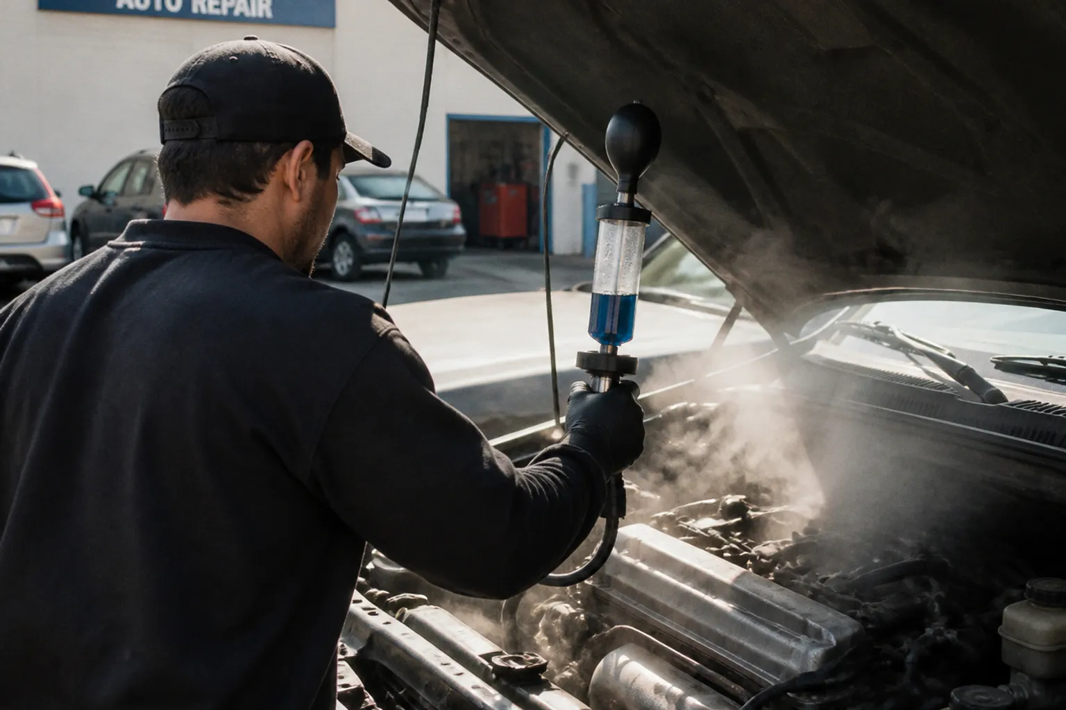 Head gasket diagnostic tests: block tester vs compression