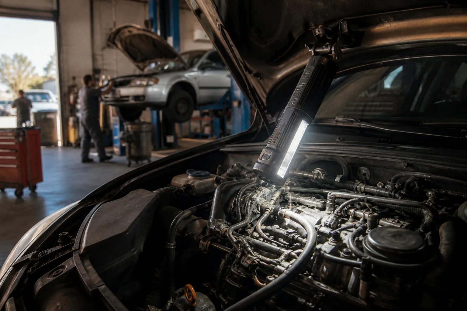 How many lumens does a mechanic work light need?