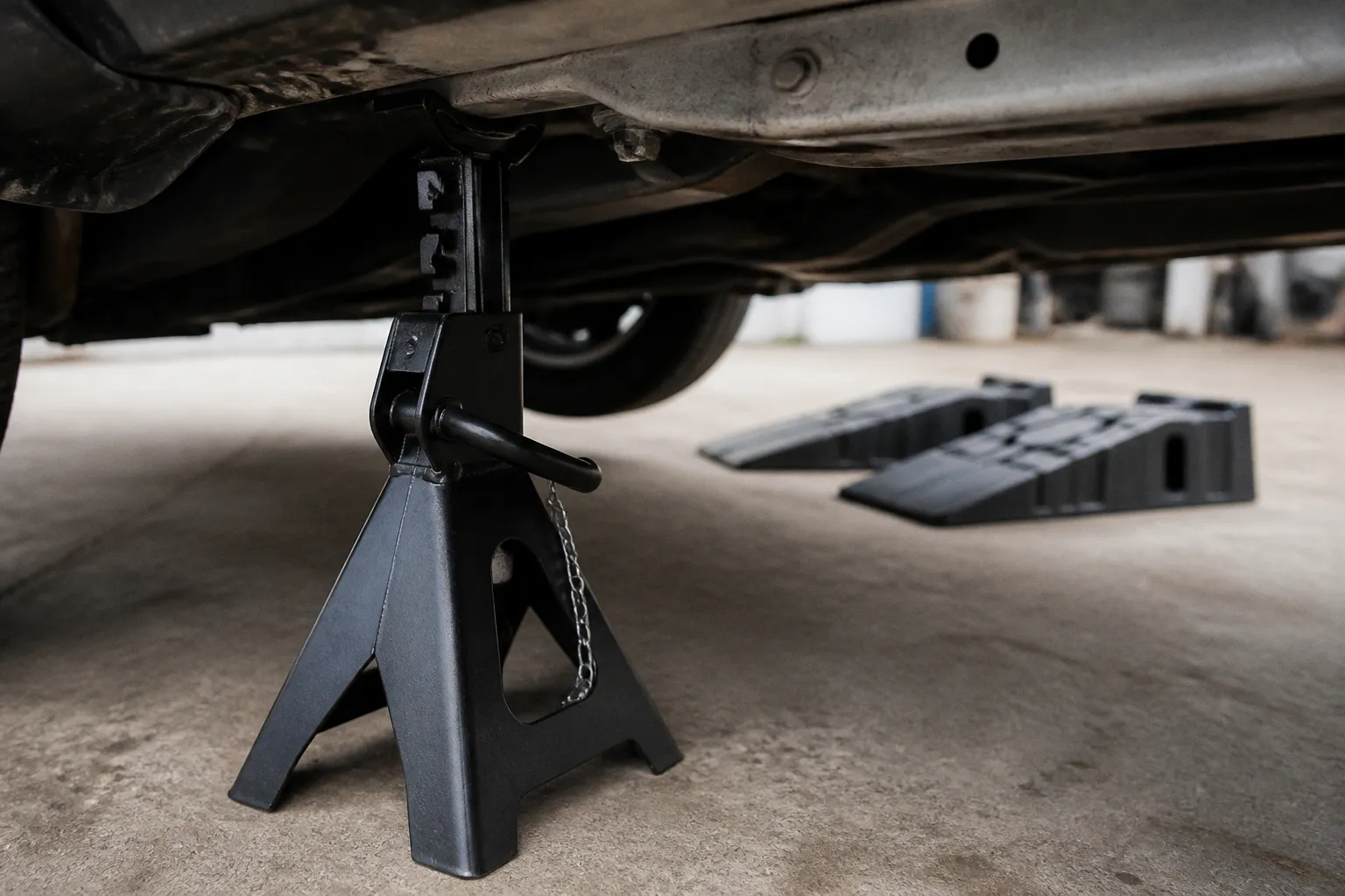 Jack stands vs car ramps: safety and clearance compared