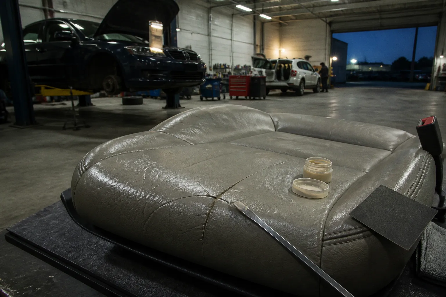 Leather seat crack repair: durability of DIY filler kits