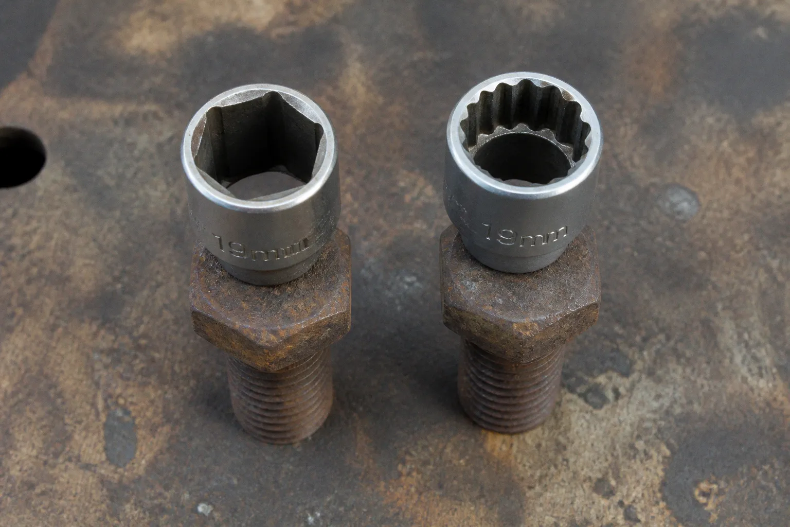 Six-point vs 12-point sockets for DIY mechanics