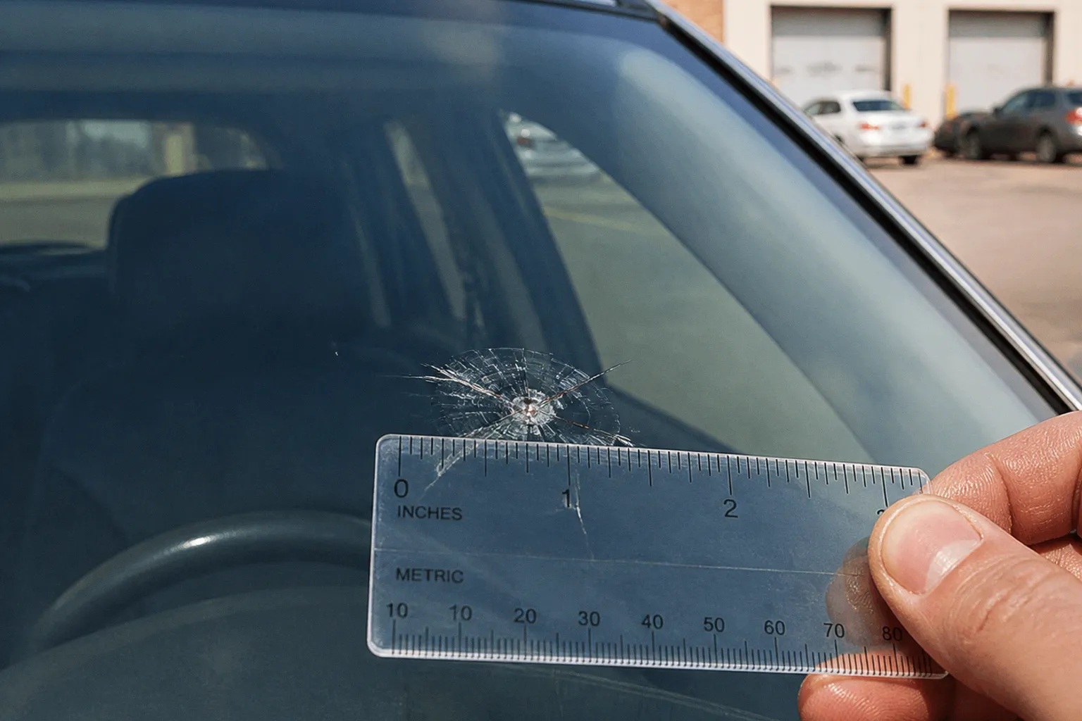 Windshield chip repair: when is the damage too large to fix?